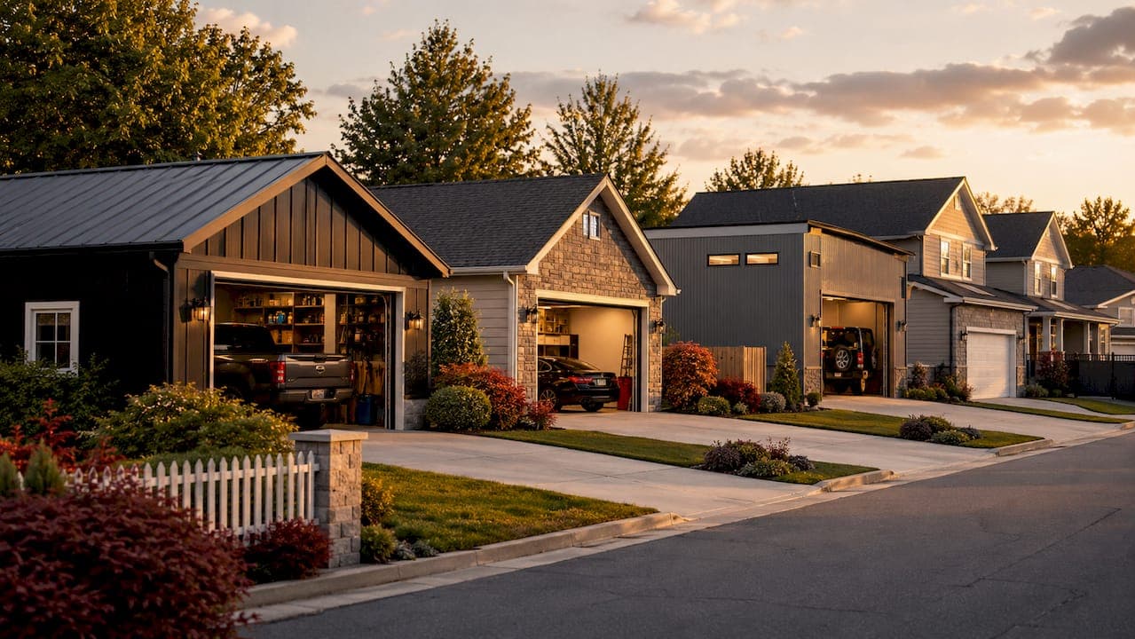 Garages for Homeowners: Top 10 Types and Storage Tips
